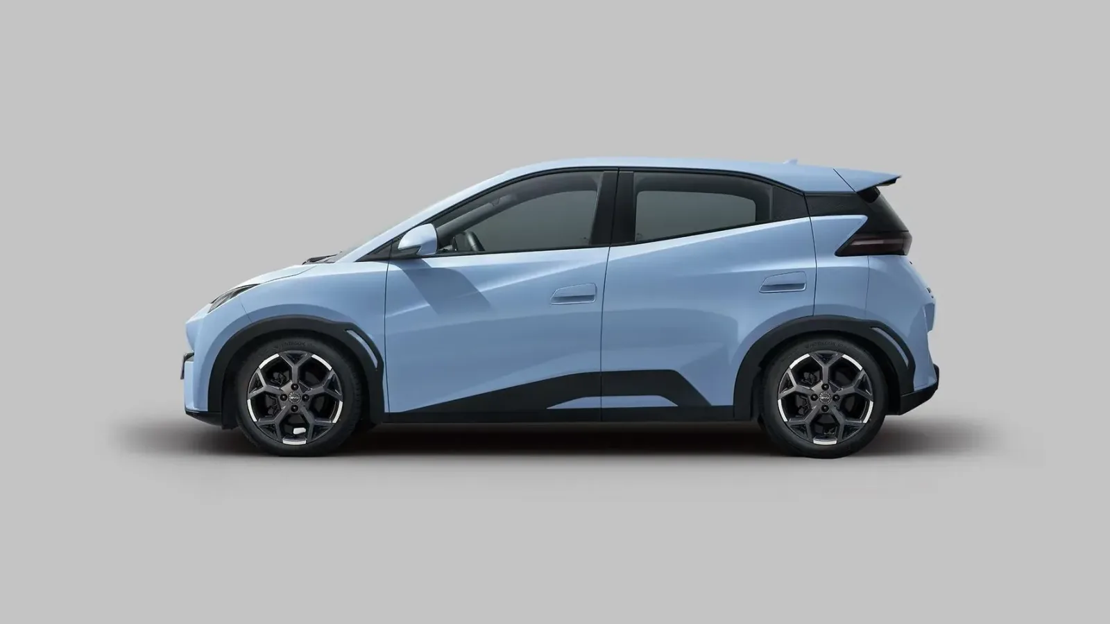 BYD Dolphin Mini GL Elétrico Automático: de lado (glacier blue)