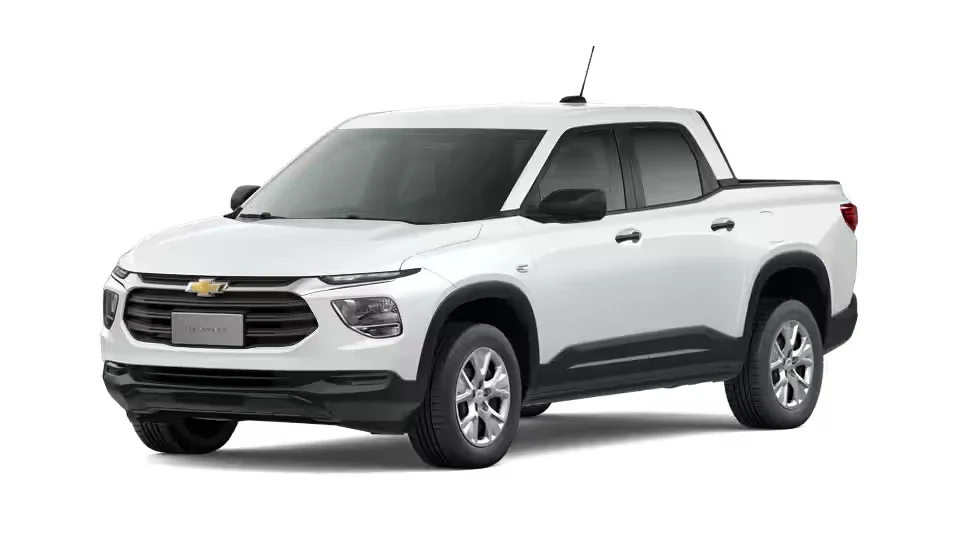 Chevrolet Montana 1.2 Turbo Manual: três quartos de frente