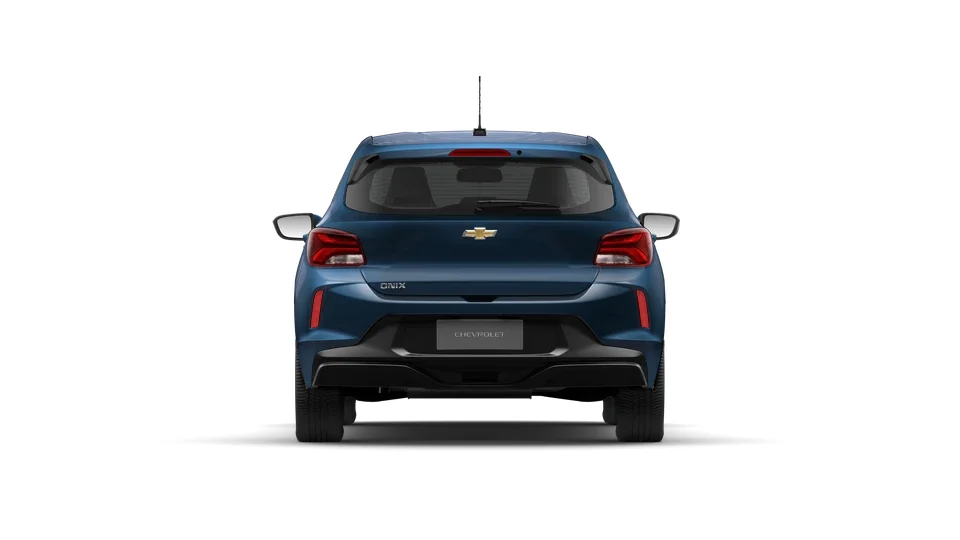 Chevrolet Onix 1.0 Manual: de trás