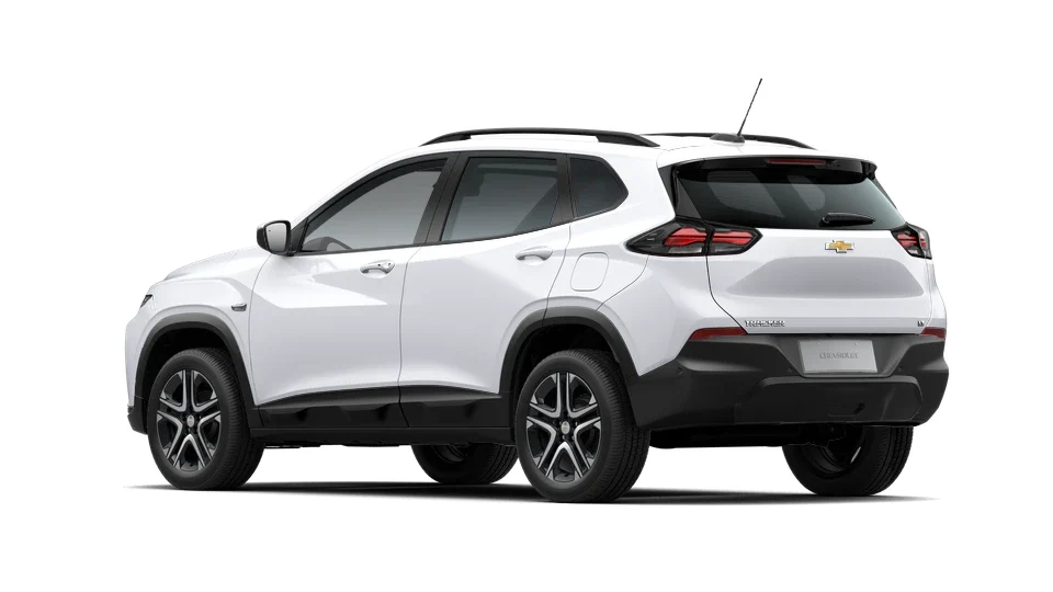 Chevrolet Tracker LT 1.0 Turbo Automático: três quartos de trás