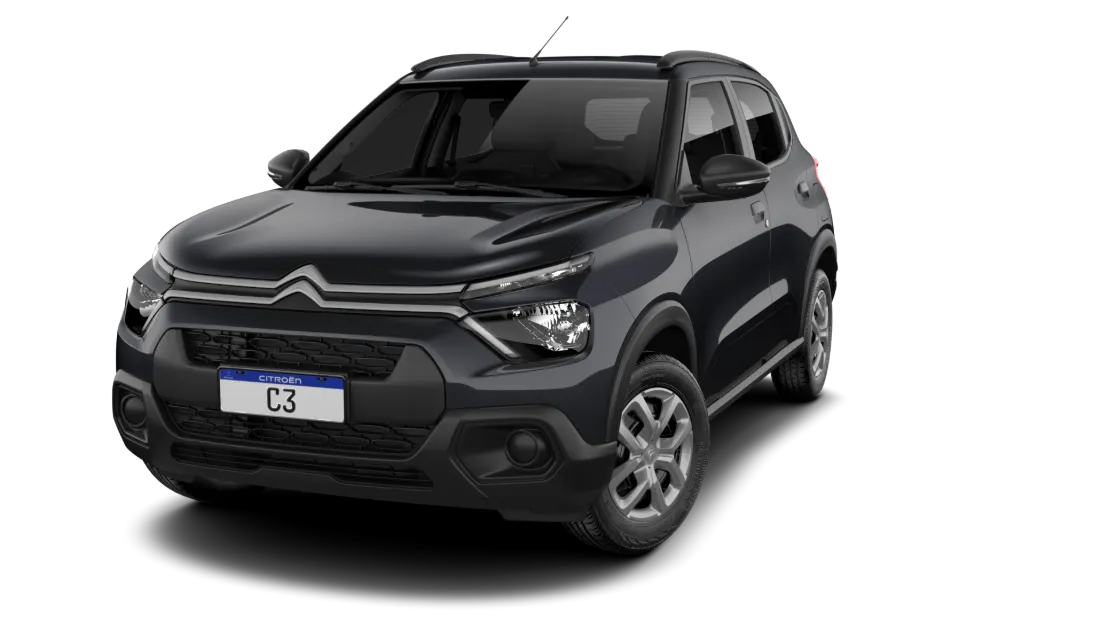 Citroën C3 Live Plus Manual Preto Perla Nera
