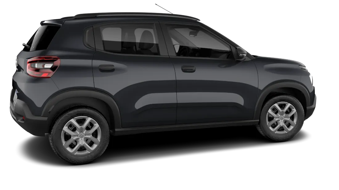 Citroën C3 Live Plus Manual: três quartos de trás