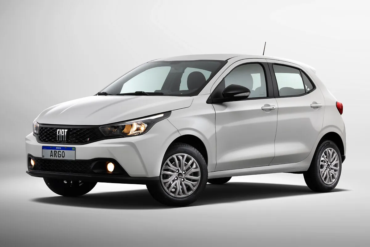 Fiat Argo Drive 1.0 Manual: frente e lateral