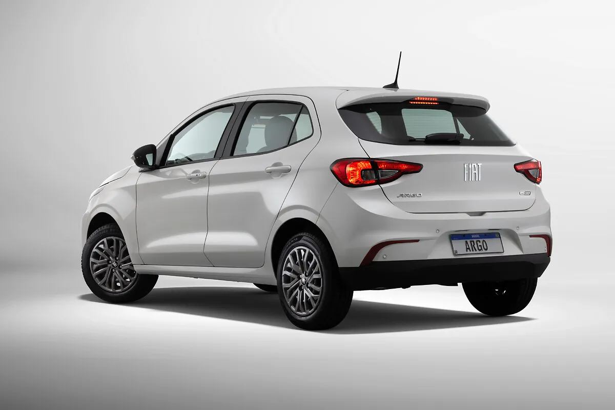 Fiat Argo Drive 1.0 Manual: traseira e lateral