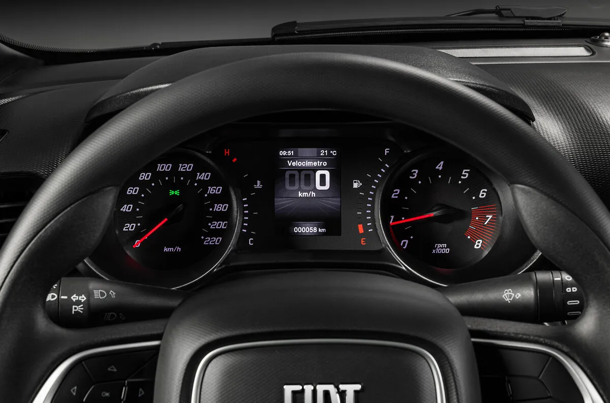 Fiat Cronos Drive 1.0 Manual: painel de instrumentos