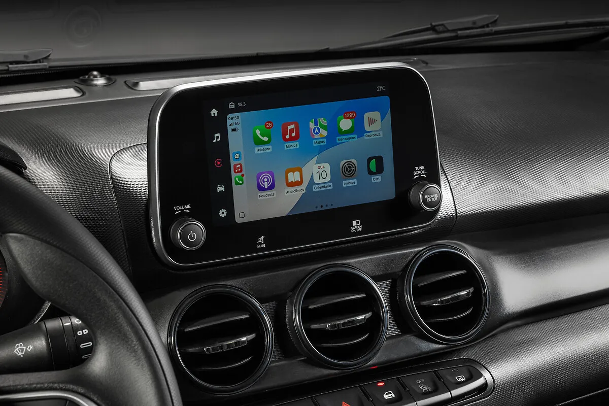 Fiat Cronos Drive 1.0 Manual: central multimídia