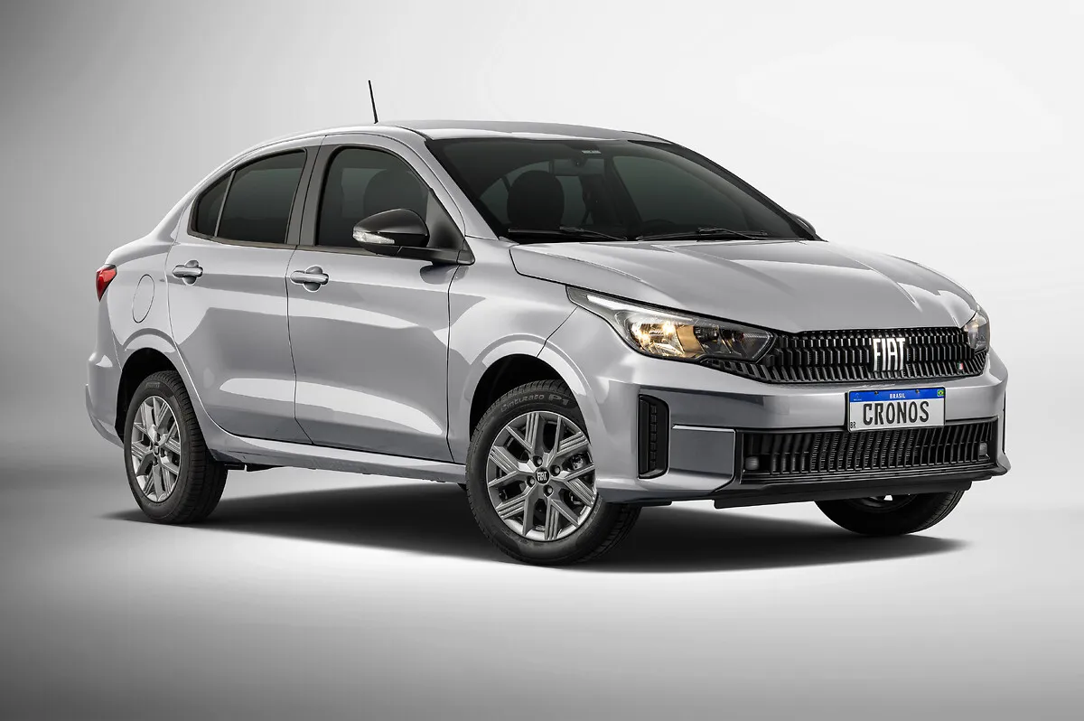 Fiat Cronos Drive 1.0 Manual: frente e lateral