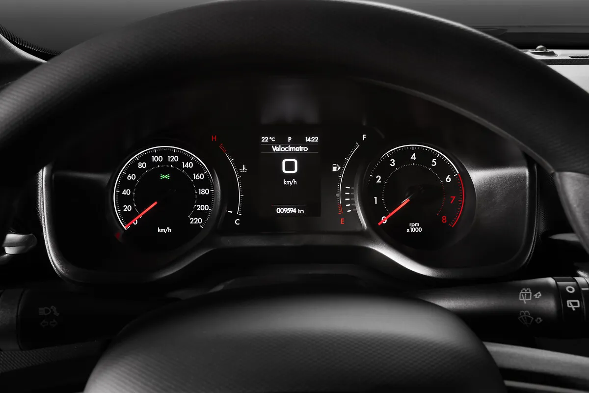 Fiat Pulse Drive 1.3 Automático: painel de instrumentos