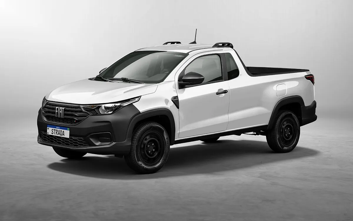 Fiat Strada Endurance Cabine Plus 1.3 Manual: frente e lateral