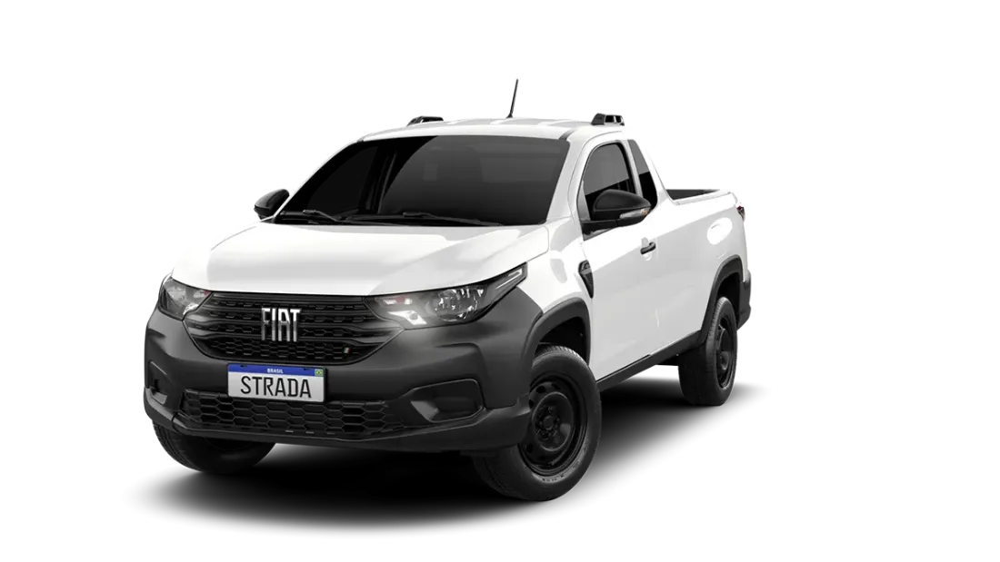 Fiat Strada Endurance Cabine Plus 1.3 Manual Branco Banchisa