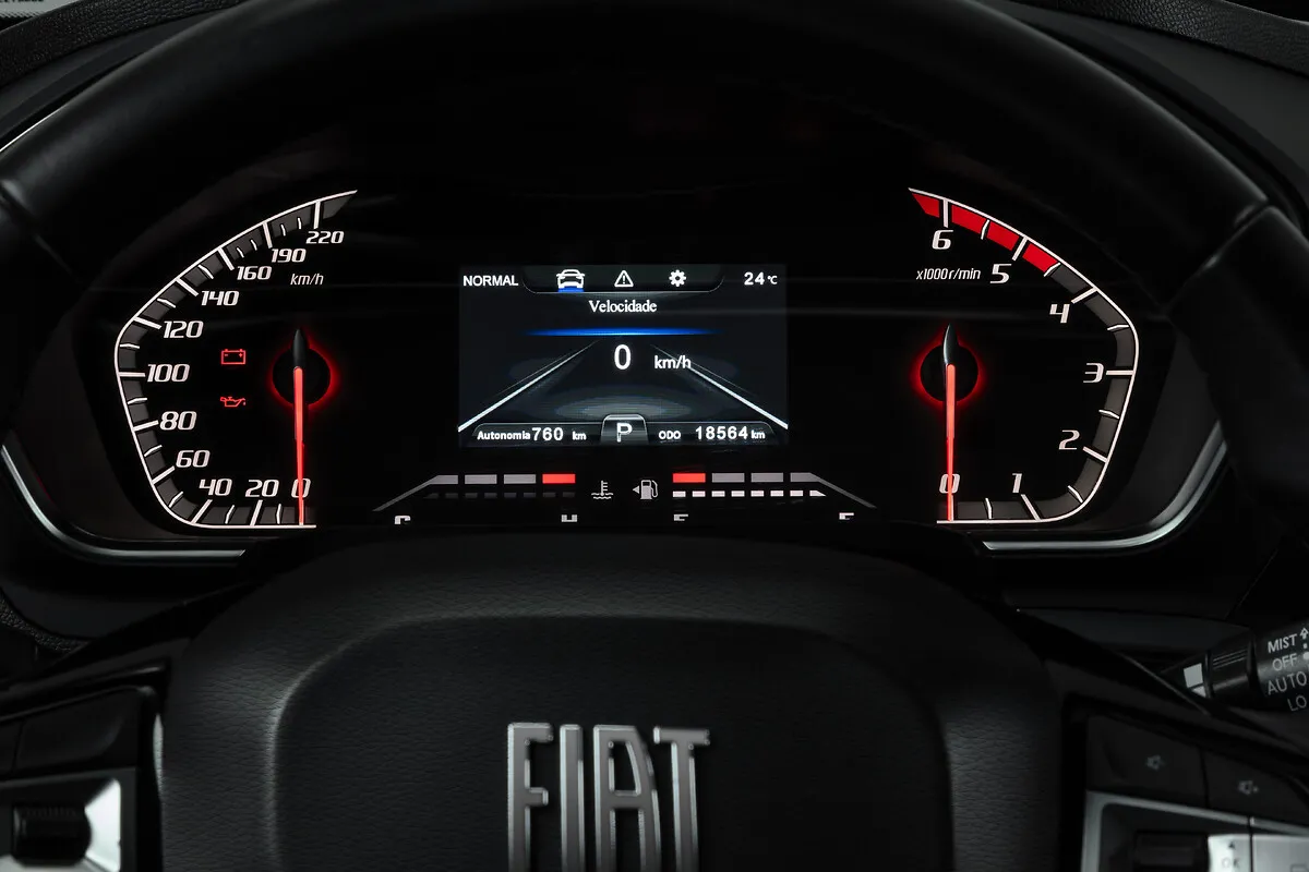 Fiat Titano Volcano 2.2 Turbo Diesel Automático: painel de instrumentos