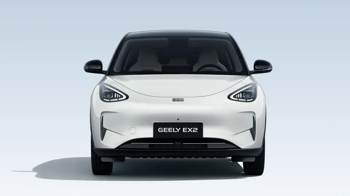 Geely EX2 Pro Elétrico Automático: de frente (branco)