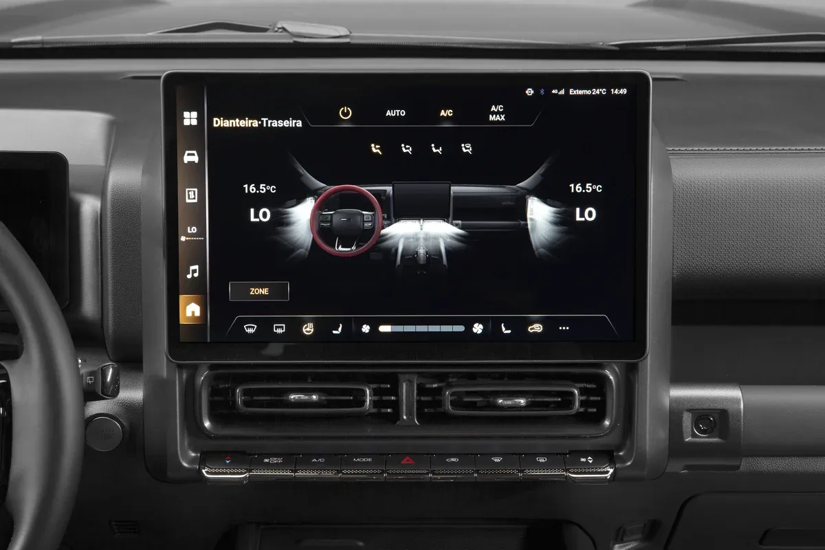 GWM Haval H9 Exclusive 2.4 Diesel Automático: multimídia