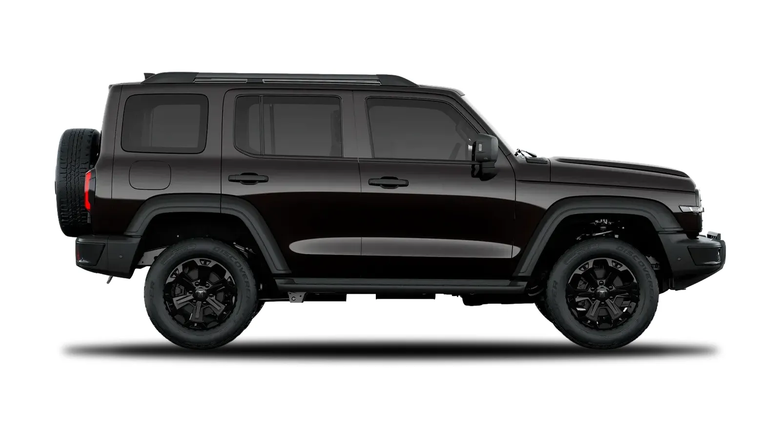 GWM Tank 300 Híbrido 2.0 Turbo Automático: de lado (preto khalifa)