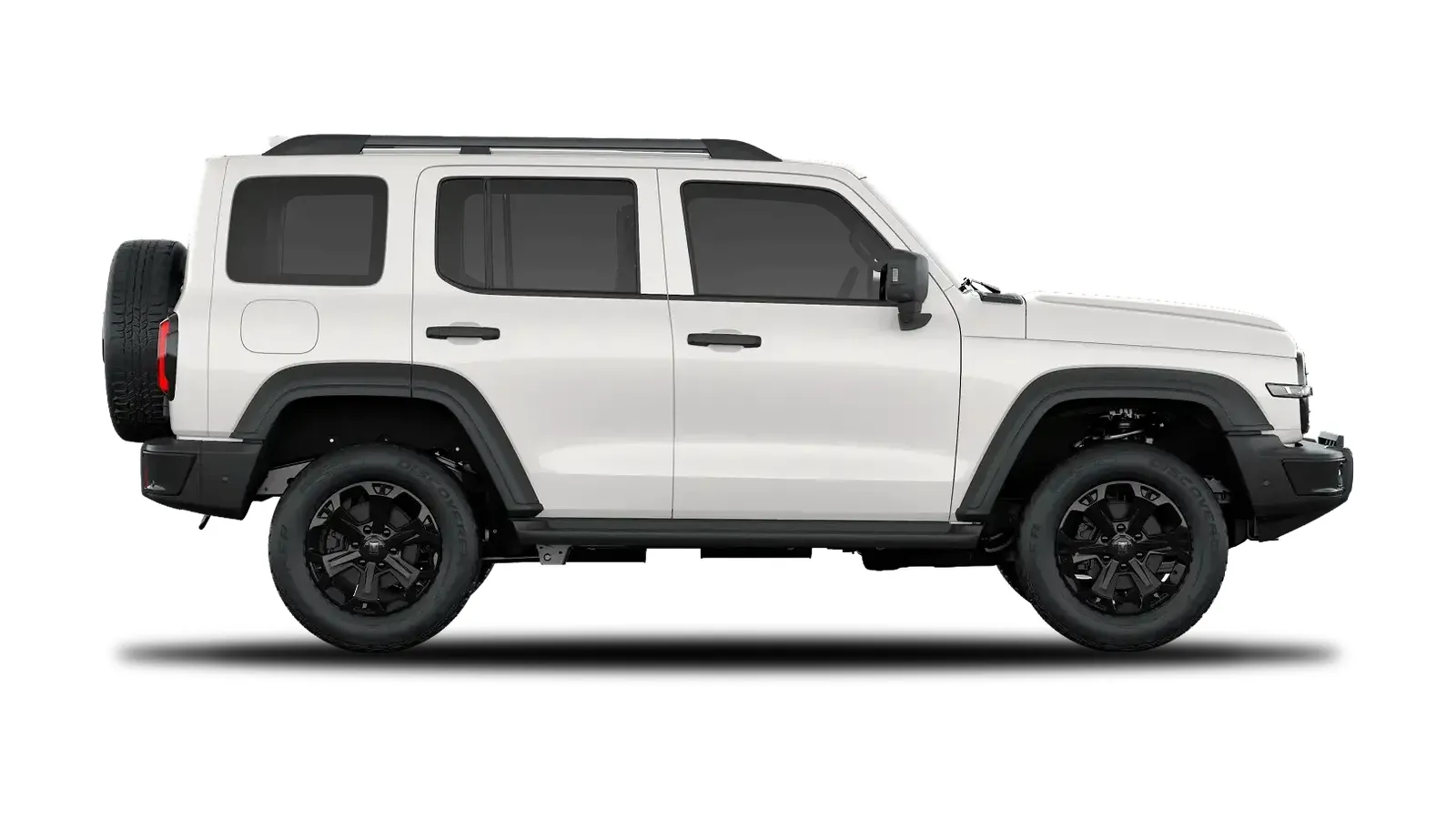 GWM Tank 300 Híbrido 2.0 Turbo Automático: de lado (branco noronha)