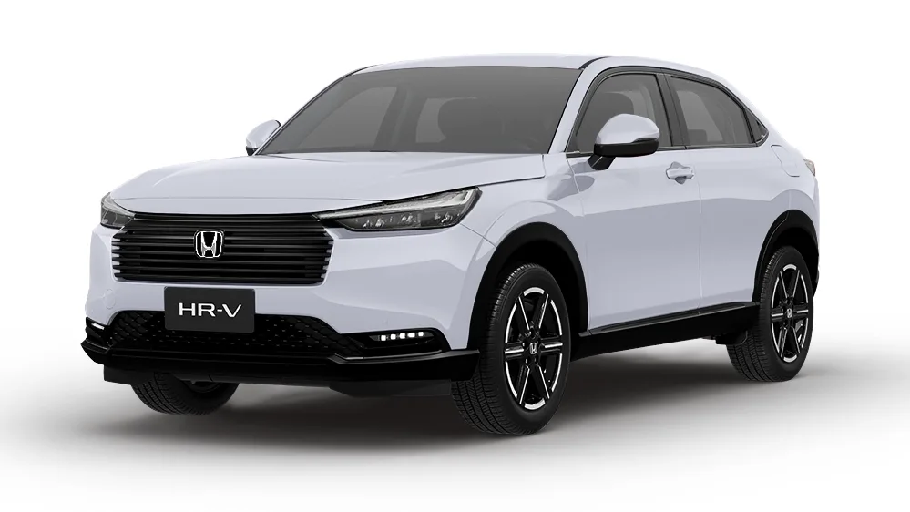 Honda HR-V EXL 1.5 Automático: de frente, em três quartos (branco topázio perolizado)