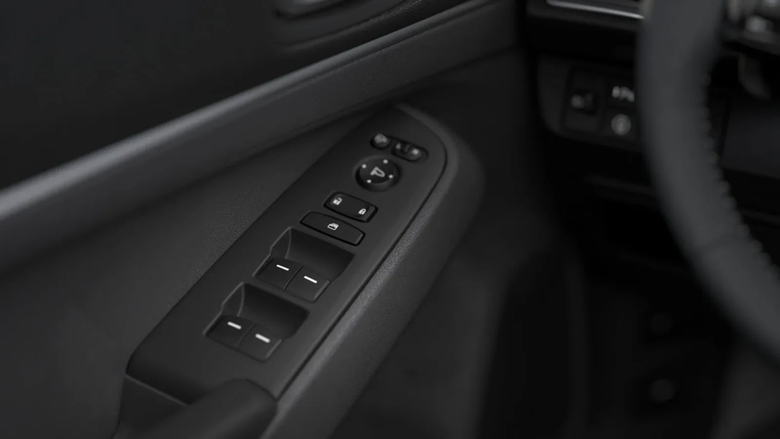 Honda HR-V EXL 1.5 Automático: comandos dos vidros elétricos, na porta do motorista