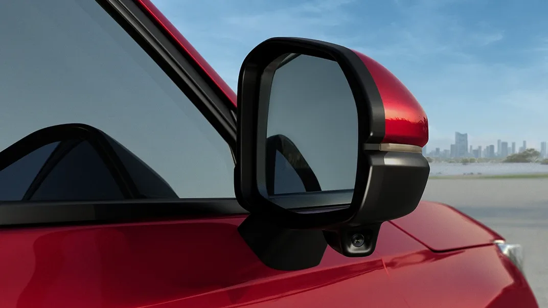 Honda HR-V EXL 1.5 Automático: retrovisor com a câmera do lanewatch