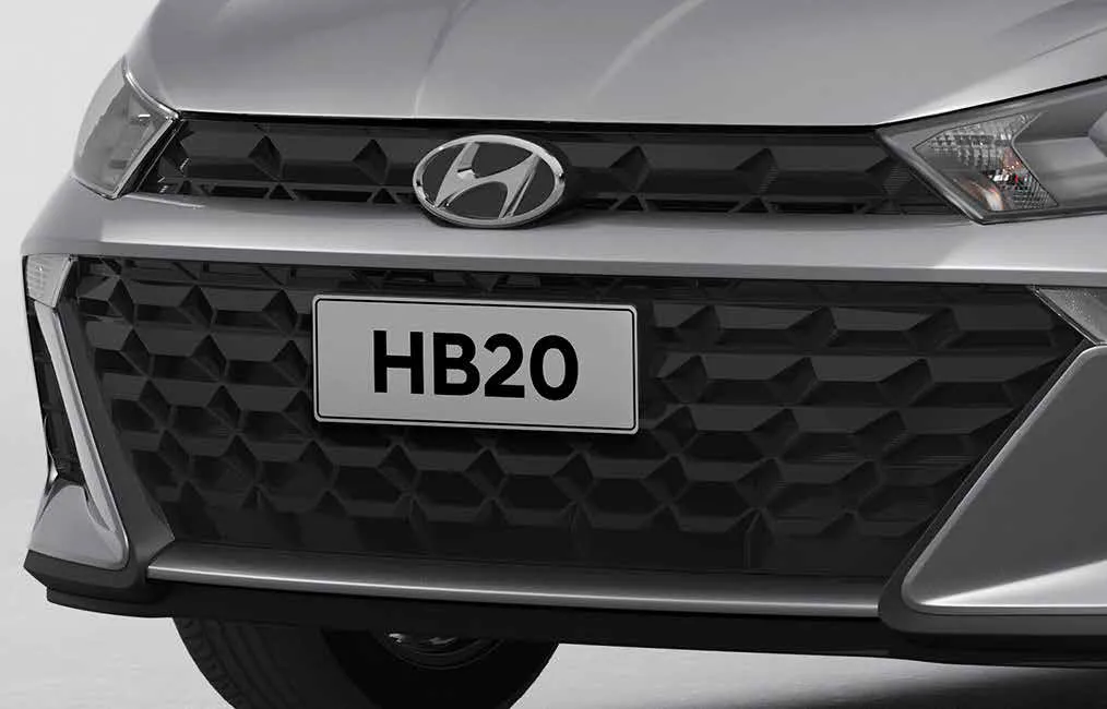 Hyundai HB20 Comfort 1.0 Manual: grade frontal