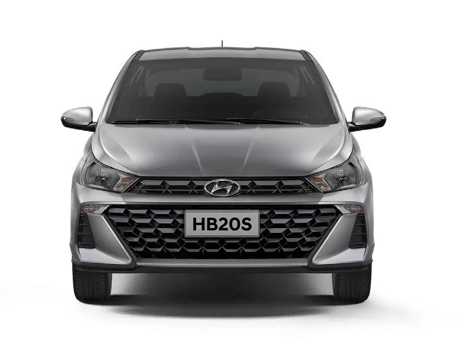 Hyundai HB20S Limited 1.0 Turbo Automático: frente