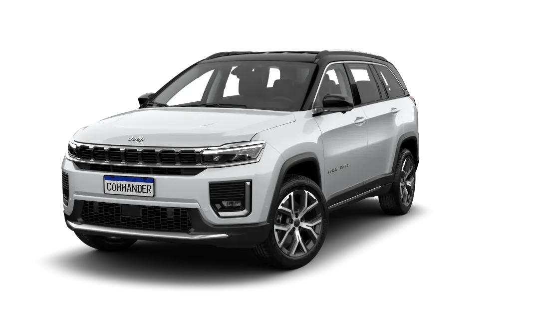 Jeep Commander Limited Hybrid 1.3 Turbo T270 Automático Branco Polar Bicolor