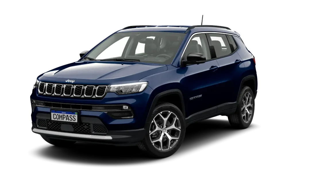 Jeep Compass Longitude 1.3 Turbo T270 Automático Azul Jazz