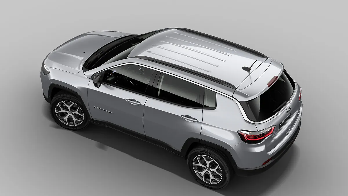 Jeep Compass Longitude 1.3 Turbo T270 Automático: vista de cima, por trás