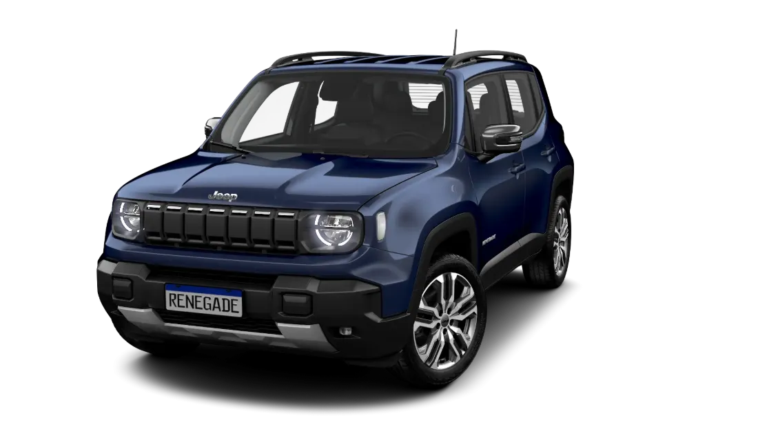 Jeep Renegade Longitude Hybrid 1.3 Turbo T270 Automático Azul Jazz
