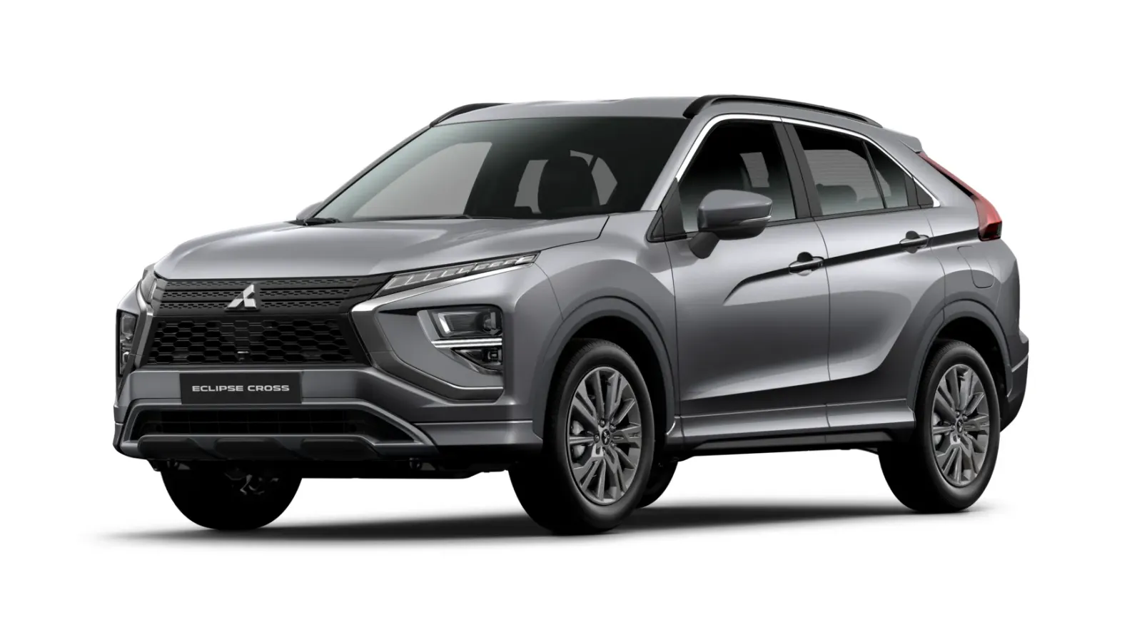 Mitsubishi Eclipse Cross Rush 1.5 Turbo Automático: de frente, em três quartos (cinza londrino)