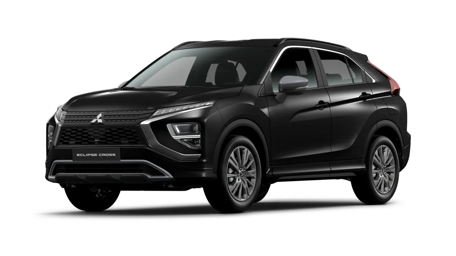 Mitsubishi Eclipse Cross Rush 1.5 Turbo Automático: de frente, em três quartos (preto onix pearl)