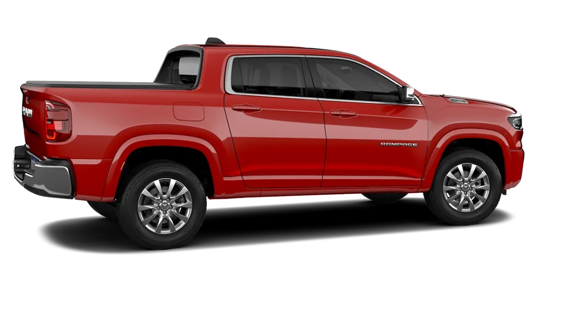RAM Rampage Big Horn 2.2 Turbo Diesel Automático: três quartos de trás