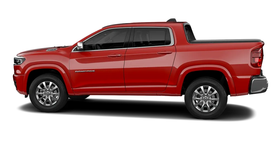 RAM Rampage Big Horn 2.2 Turbo Diesel Automático: do outro lado