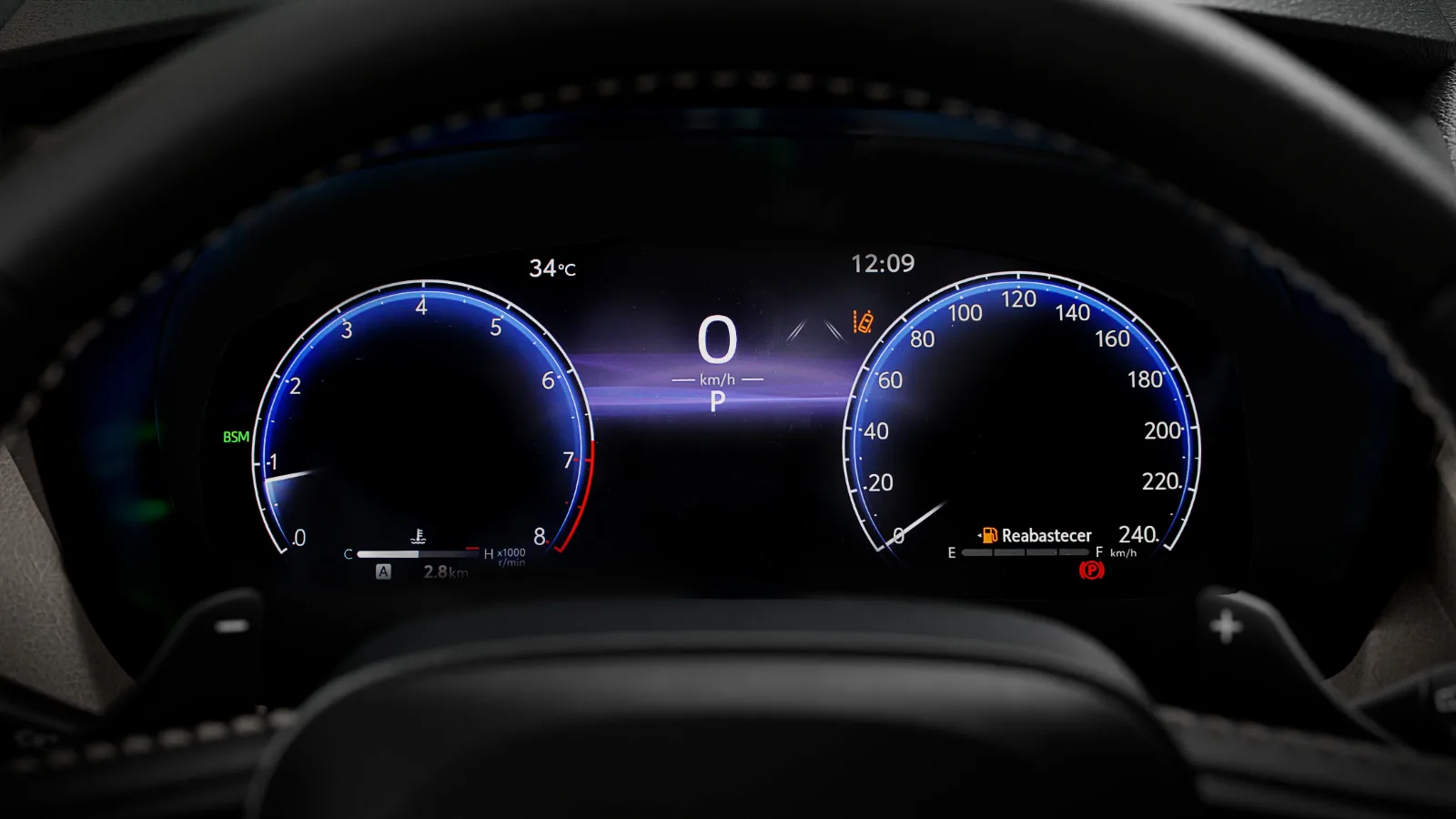 Toyota Corolla Altis Premium 2.0 Automático: painel de instrumentos