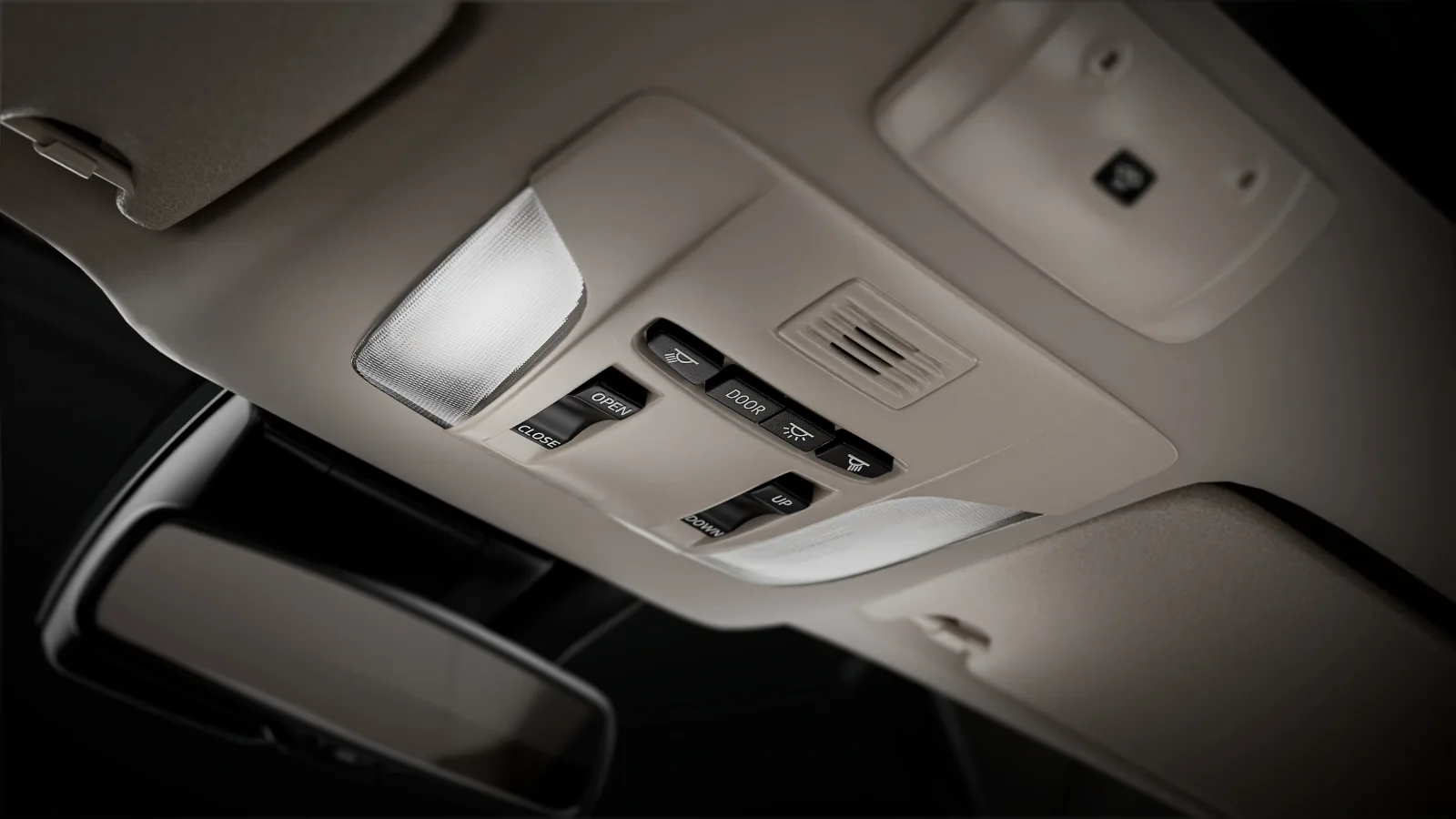Toyota Corolla Altis Premium 2.0 Automático: console de teto