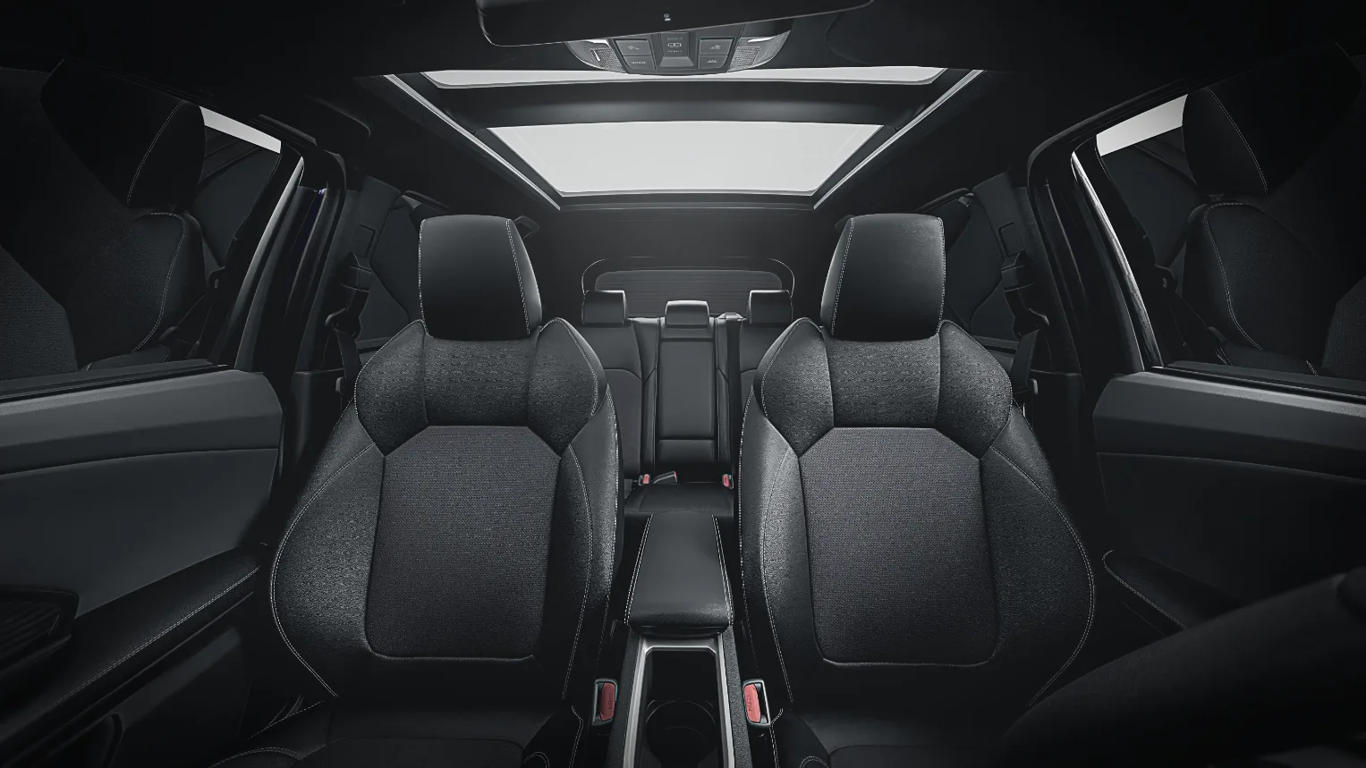 Toyota Yaris Cross XRX: cabine vista da frente