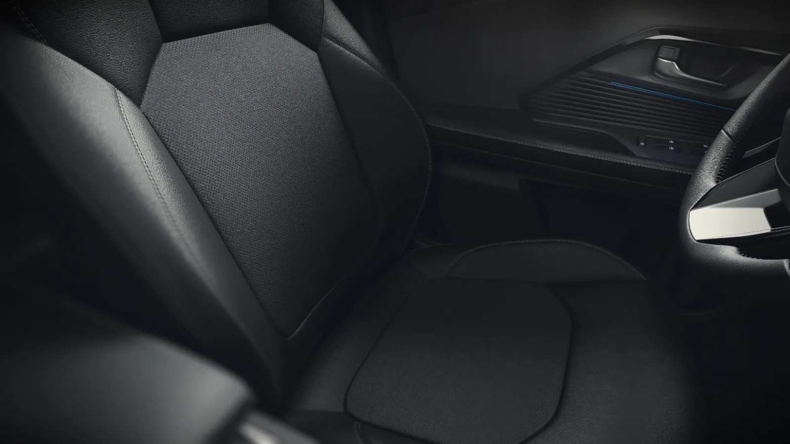 Toyota Yaris Cross XRX: banco da frente e porta