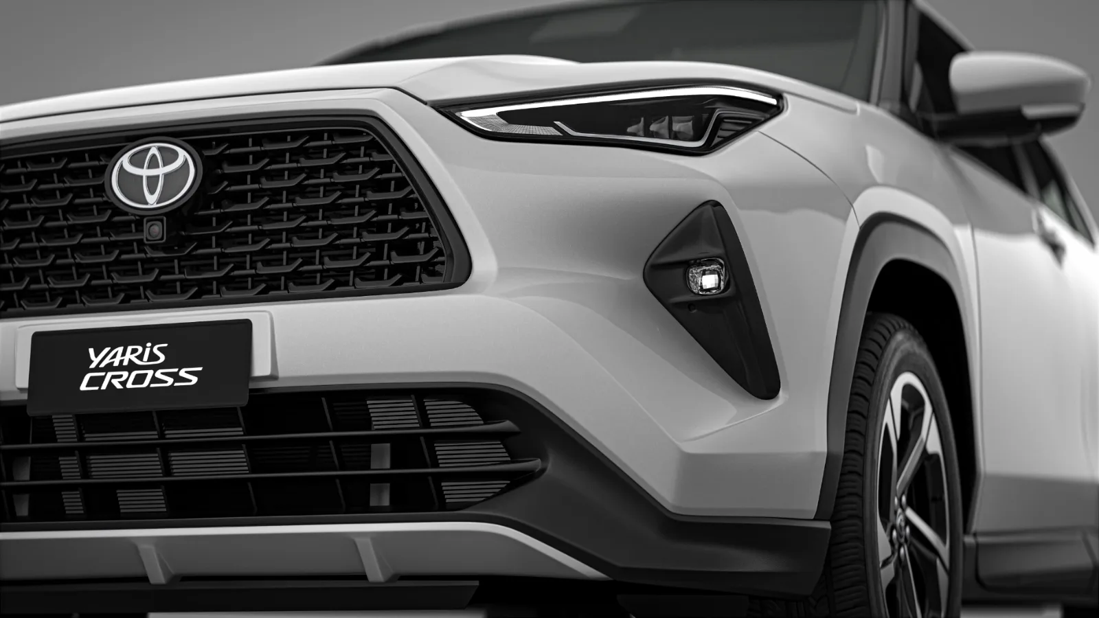 Toyota Yaris Cross XRX: de frente