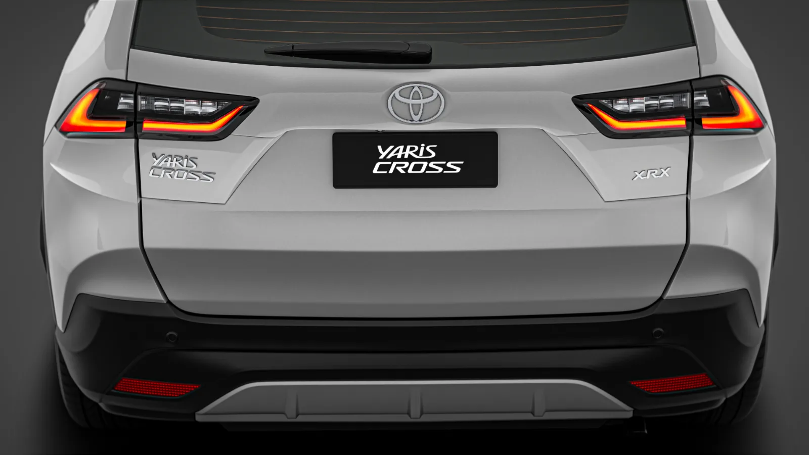 Toyota Yaris Cross XRX: de trás