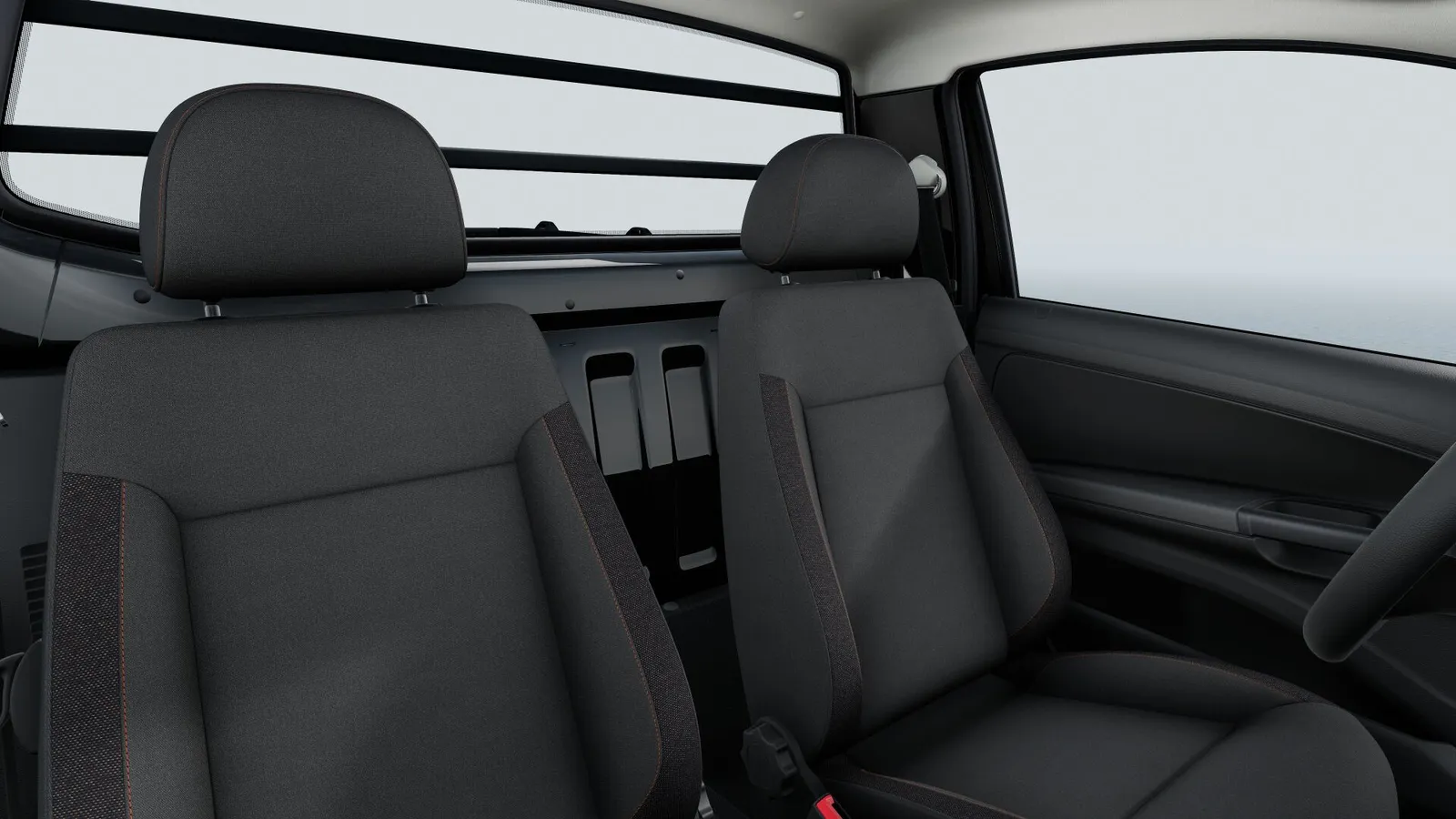 VW Saveiro Robust Cabine Simples 1.6 Manual: bancos da frente