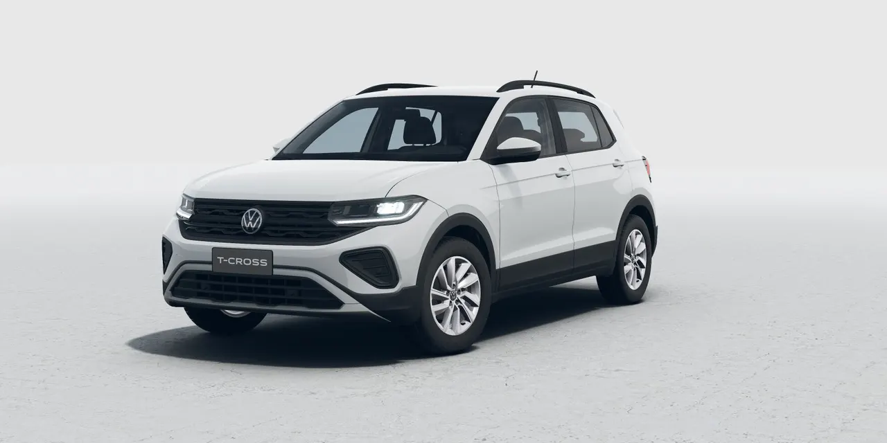 VW T-Cross 200 TSI Automático Branco Puro