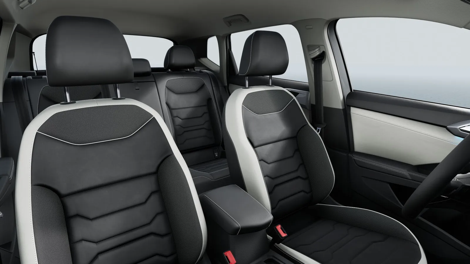 VW Taos Comfortline 250 TSI Automático: bancos da frente