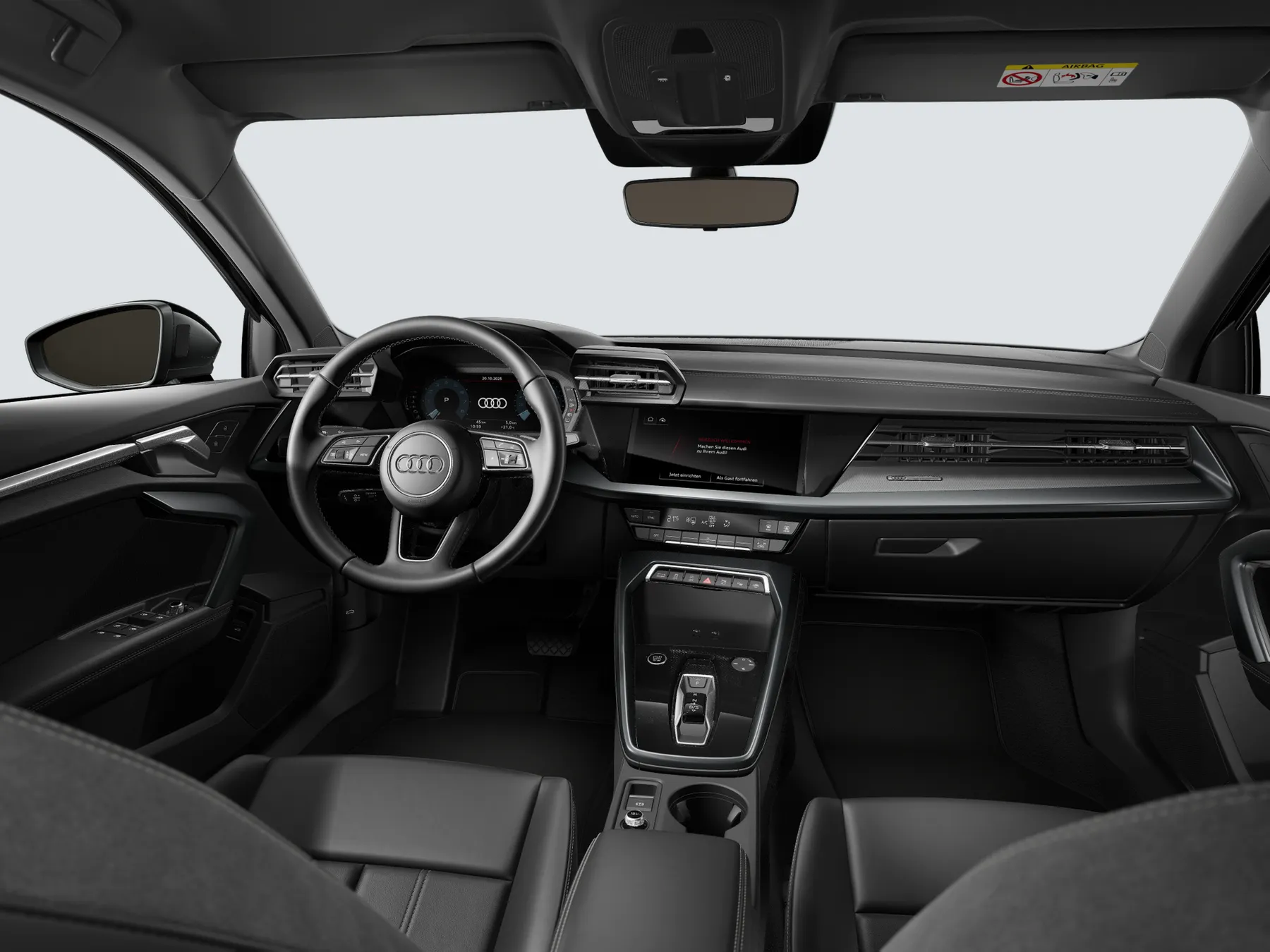 Audi A3: painel, revestimento Preto