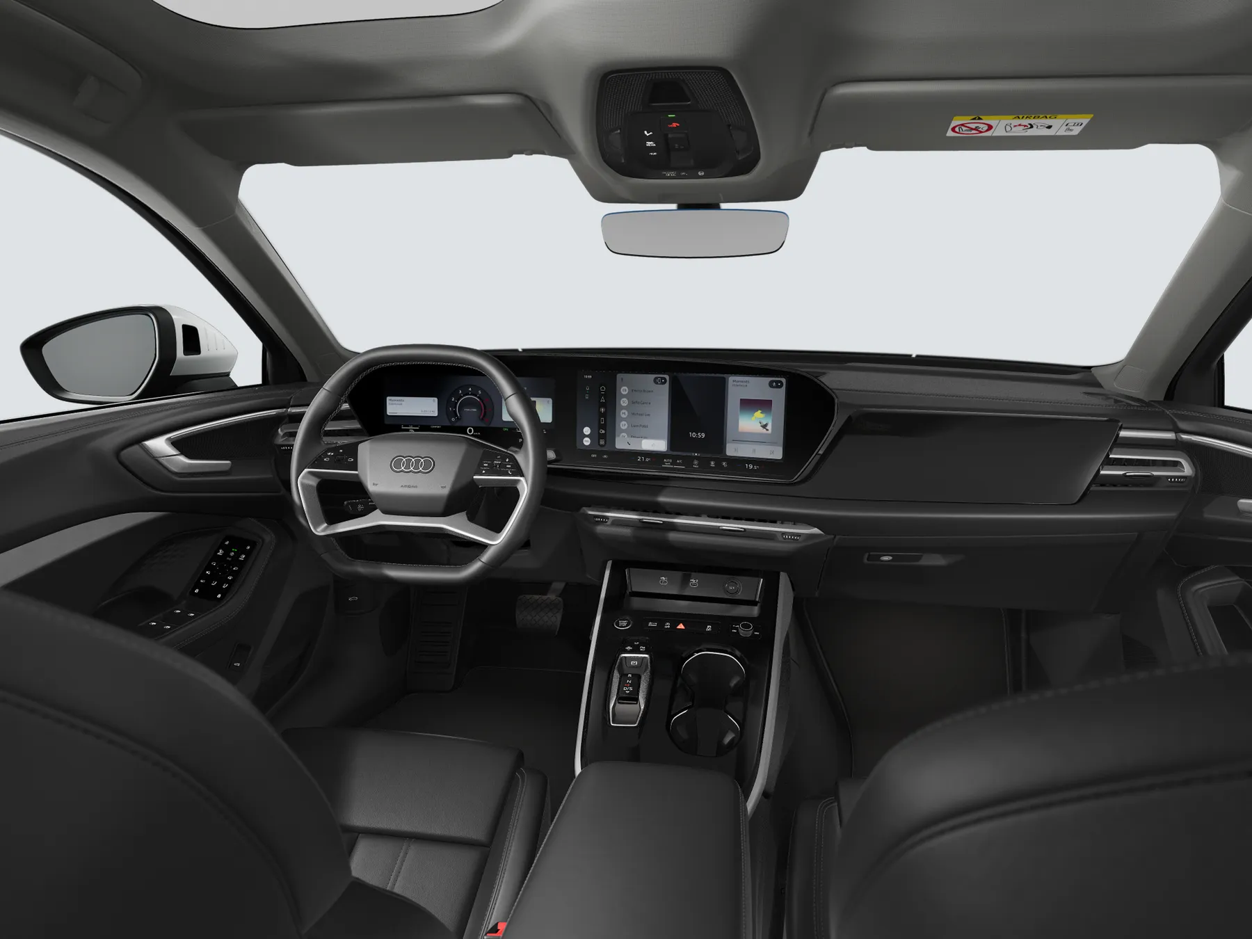 Audi A5: painel, revestimento Preto