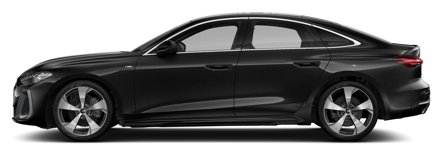 Audi A5 S line de perfil
