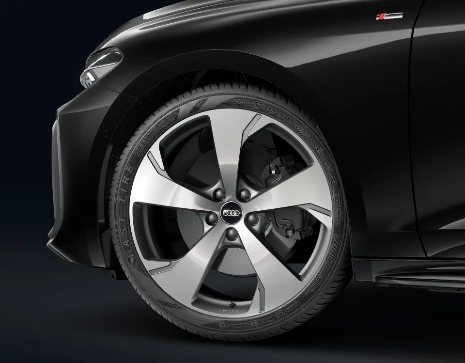 Roda Audi Sport de 20 polegadas com design Falx de 5 braços do Audi A5
