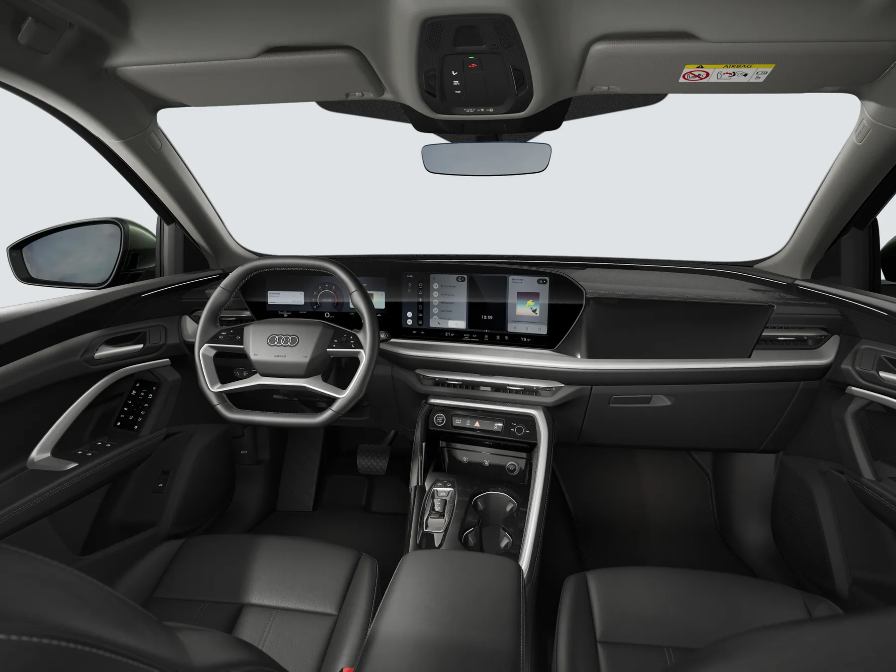 Audi Q5: painel, revestimento Preto
