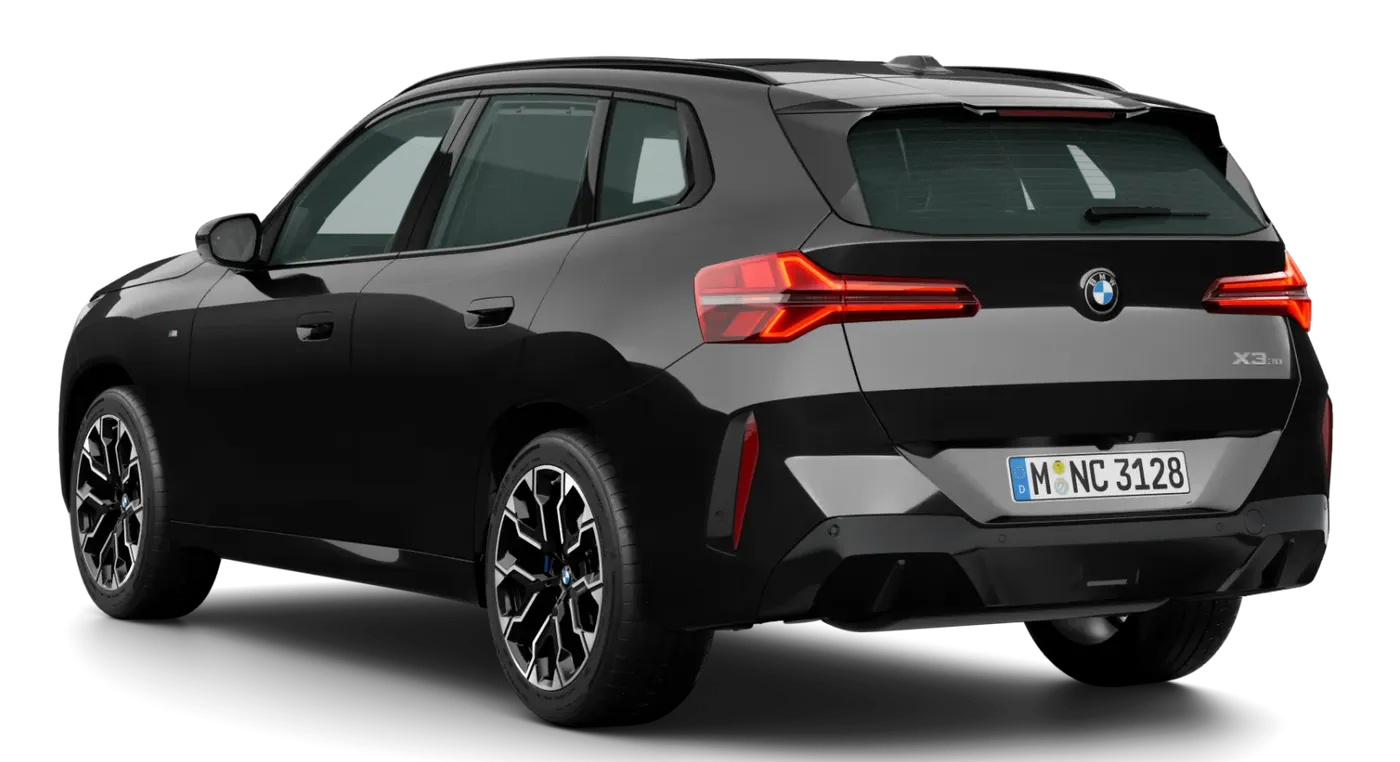 Traseira da BMW X3 30 xDrive