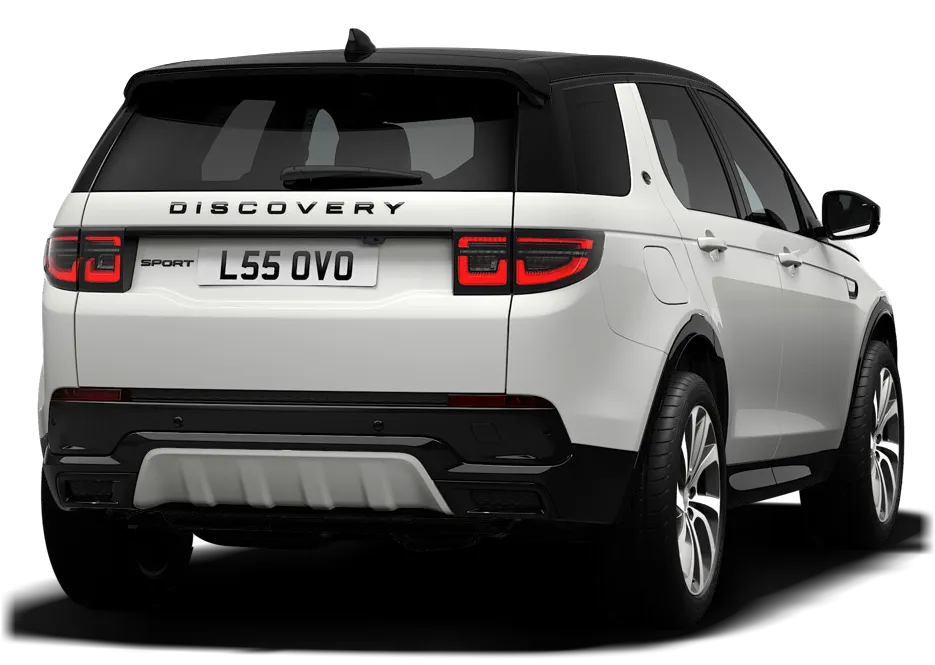 Land Rover Discovery Sport vista de três quartos de trás