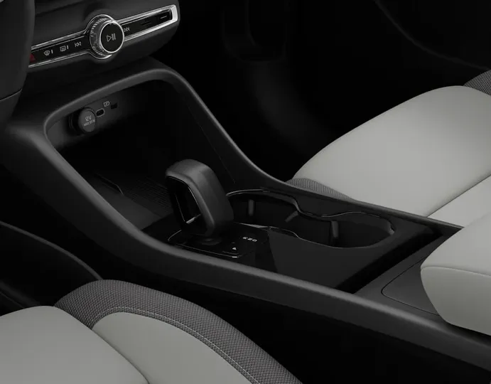 Console central do Volvo EX40