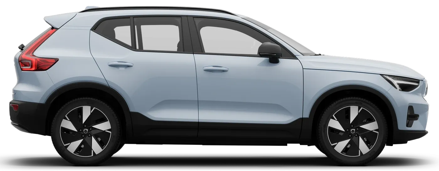 Volvo EX40 de perfil